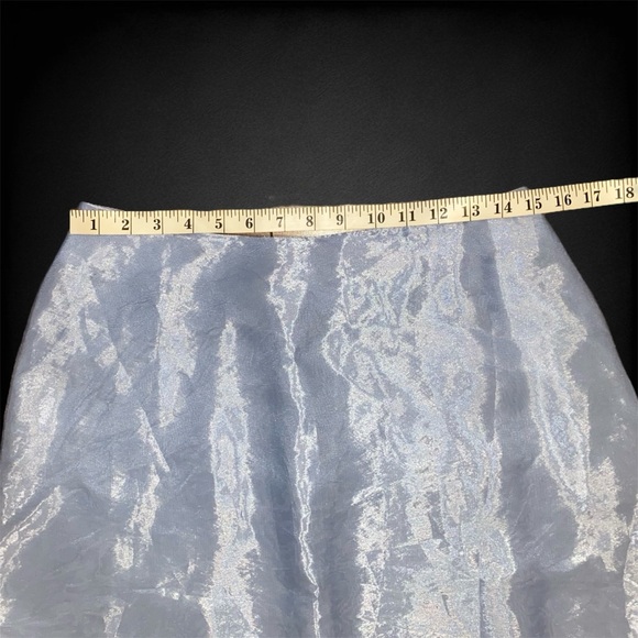 Vintage Powder Blue Maxi Skirt Randi May Collection - Picture 5 of 8